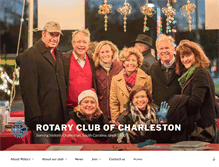 Tablet Screenshot of charleston-rotary.org